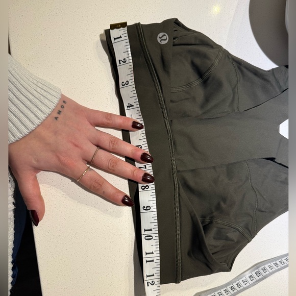 Lululemon Olive Green Sports Bra - Picture 4 of 4